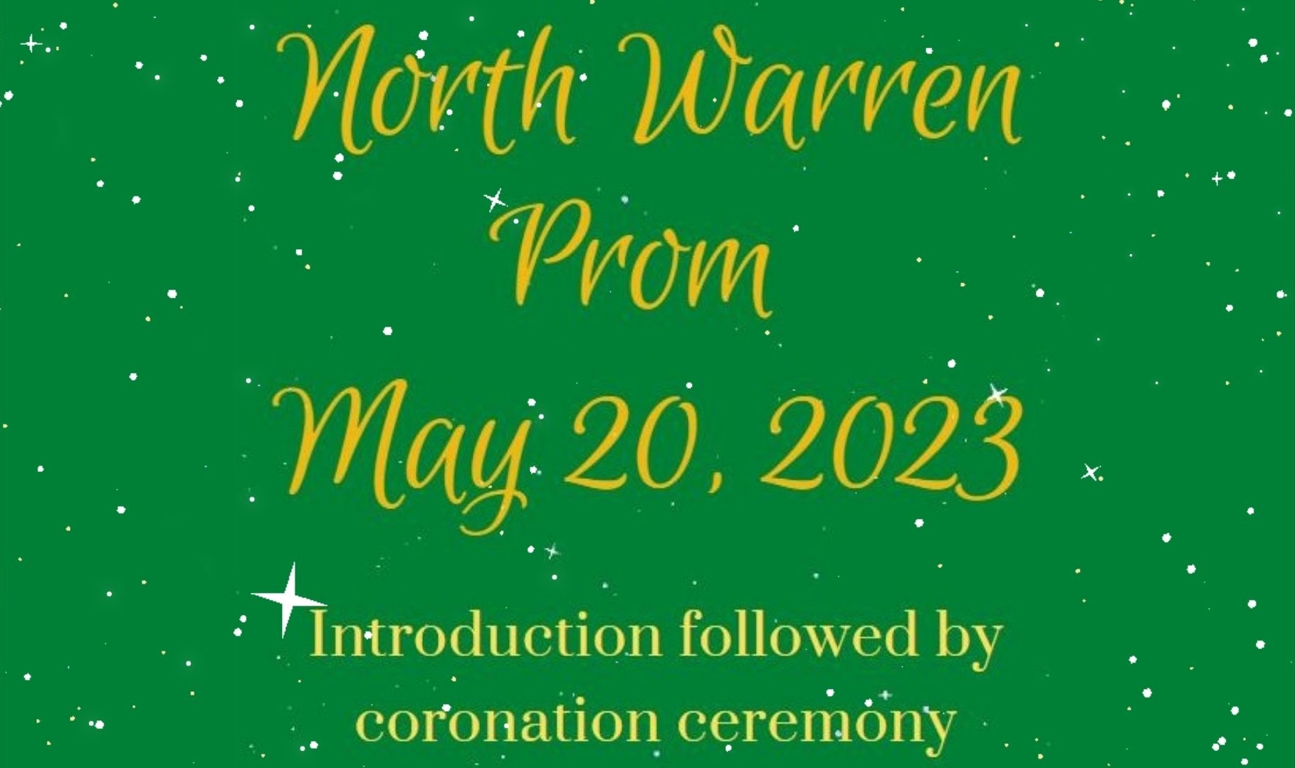 Click to watch the Prom Introduction & Coronation video.